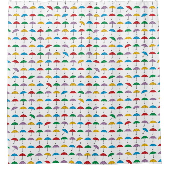 Ducha Paraguas en la cortina de lluvia (Anverso)