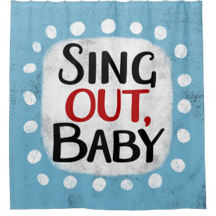 Ducha Sing Out, Cortina de Baby Shower