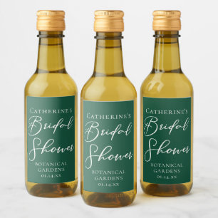 Ducha verde esmeralda personalizada