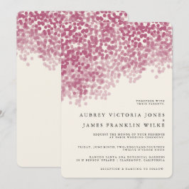 Ducha violeta| Invitaciones de matrimonio ruso