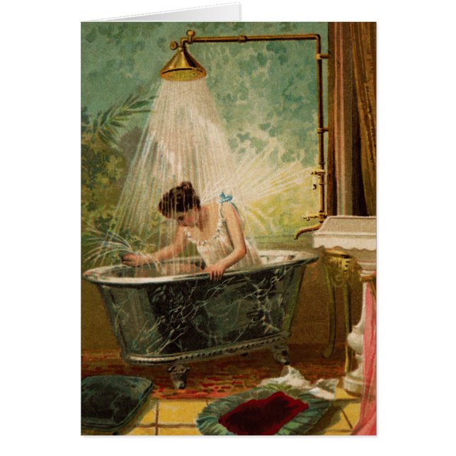 Duchar la tarjeta doblada de novia (Frente)