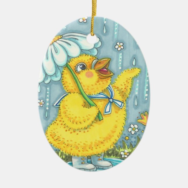 DUCHAS DE ABRIL, ORNAMENTO SPRING EASTER CHICK 201 (Frente)