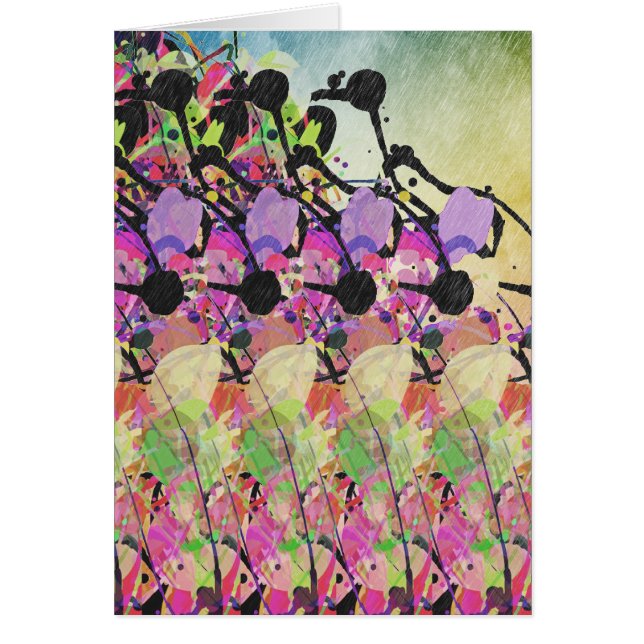 Duchas solares en las flores (Frente)