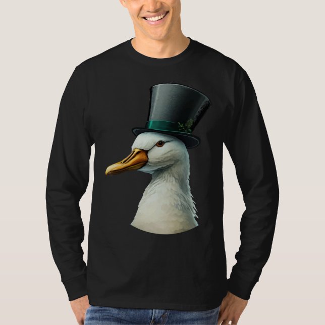 Duck Wearing Fancy Top Hat (Anverso)