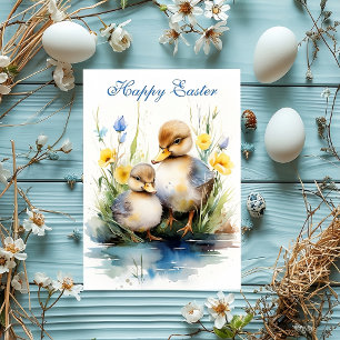 Ducklings Delight: Tarjeta de vacaciones de edició