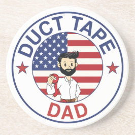 Duct Tape Dad - Posavasos