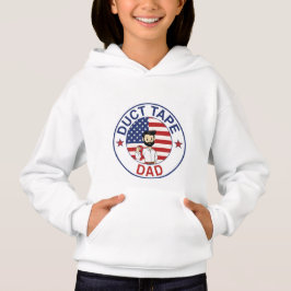 Duct Tape Dad - Sudadera con capucha para niños
