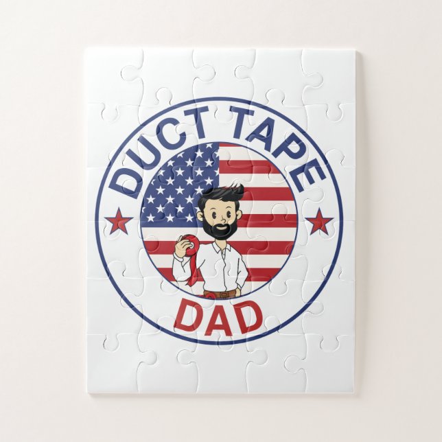 Duct Tape Papá - Rompecabezas (Vertical)
