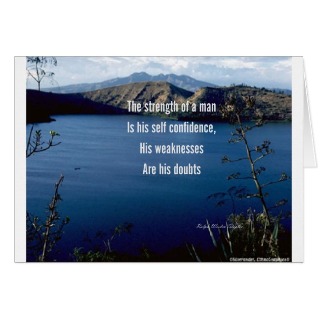 Dudas y autoconfianza (Anverso (Horizontal))