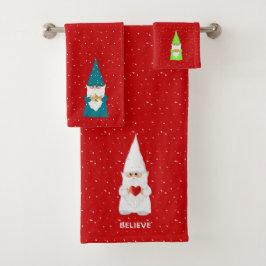 Duende de Navidad con Corazón en Rojo