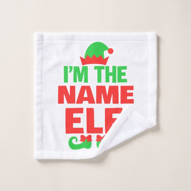 Duende de Navidad Personalizado (Toallita)