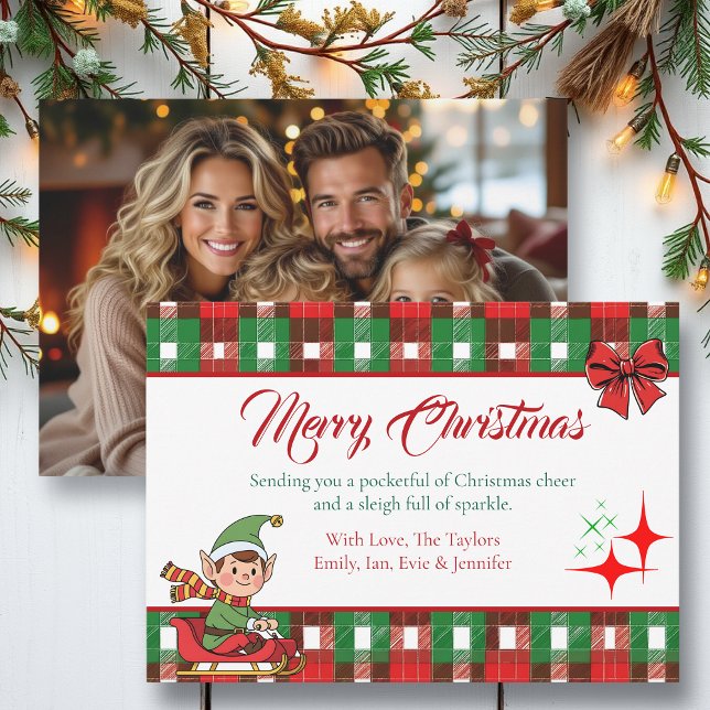Duende de Navidad Personalizado y Brillos de Cuadr (Subido por el creador)