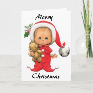 Duende y peluche del bebé del navidad