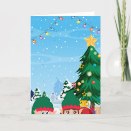 Duendes de Navidad curiosos 