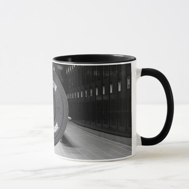 Dueño del gimnasio o taza divertida del usuario (Derecha)