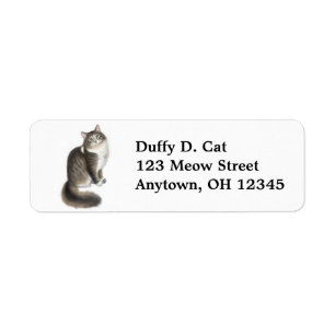 Duffy la etiqueta del gato