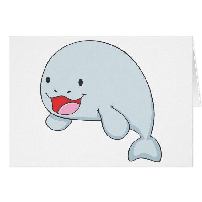 Dugong feliz (Anverso (Horizontal))