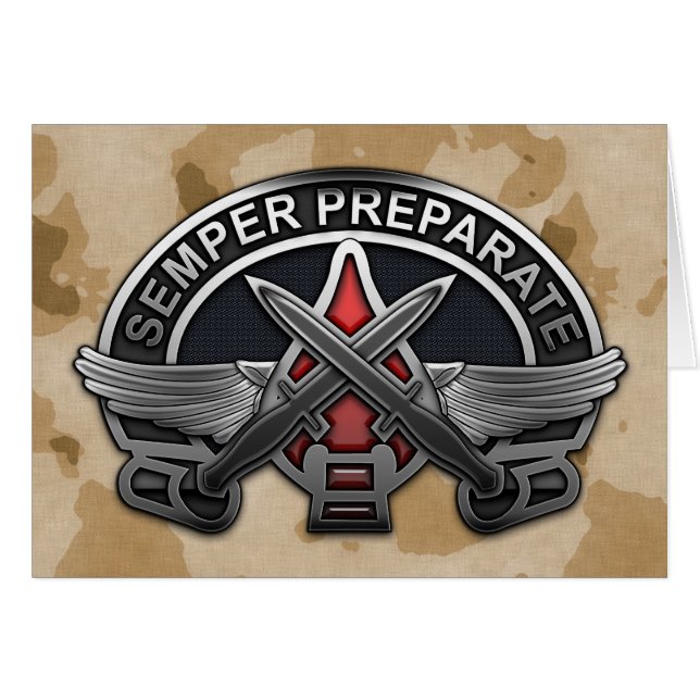 DUI de órdenes de operaciones especiales (Anverso (Horizontal))