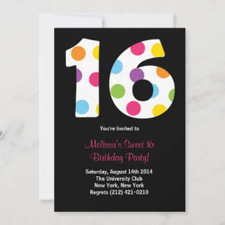 Dulce 16 Invitación a fiesta de cumpleaños