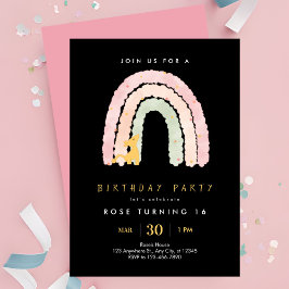 Dulce 16 Invitación a la fiesta de cumpleaños de R
