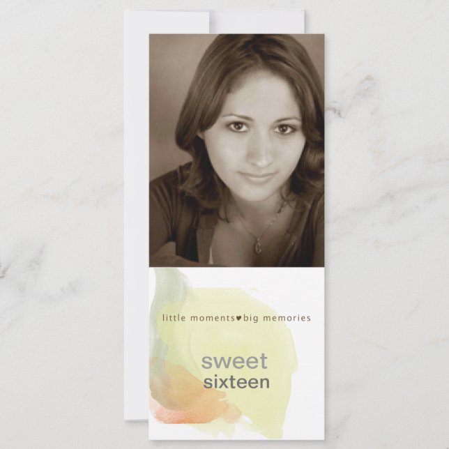 dulce 16 invitaciones (Anverso)