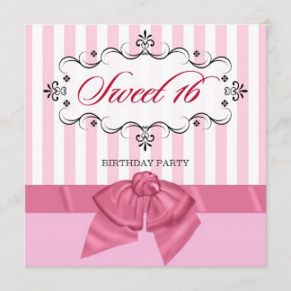Dulce 16 - Invitaciones personalizadas a la fiesta