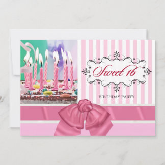 Dulce 16 - Invitaciones personalizadas a la fiesta
