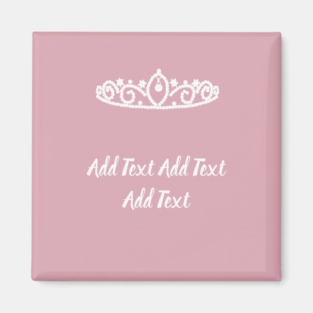 Dulce 16° O Cualquier Imán De Cumpleaños (Frente)