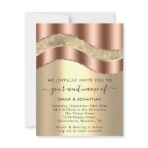 Dulce 16t Bridal Shower QR Código Rosa Cobre Oro