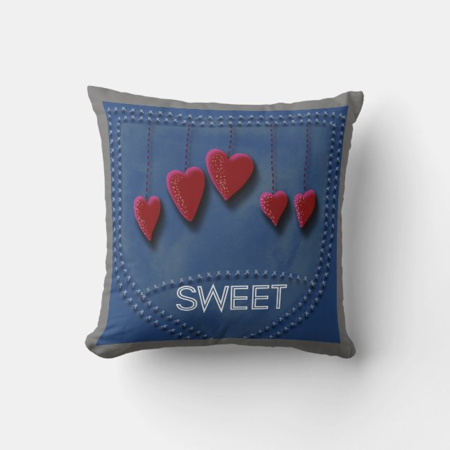 Dulce almohada de Jean of Hearts (Anverso)
