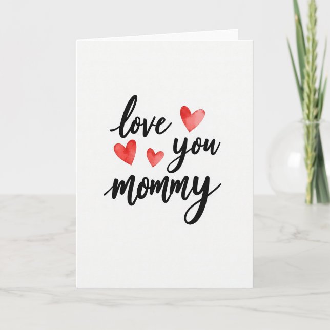 Dulce Amor Mamá Tarjeta (Anverso)