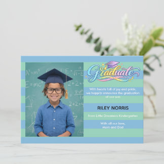 Dulce Anuncio de Graduación