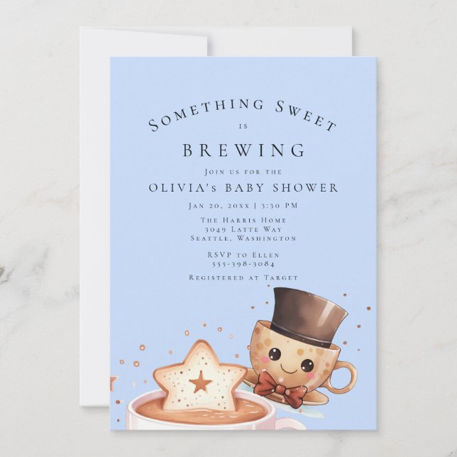 Dulce Bebé es una Invitación de Cerveza (Anverso)