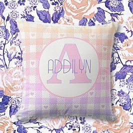 Dulce bebé Personalizado almohada