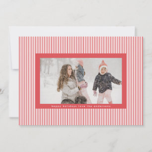 Dulce Caramelo Rojo Feliz Navidad Pin Raya Foto