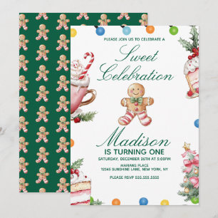 Dulce Celebración Fiesta de Navidad Cumpleaños