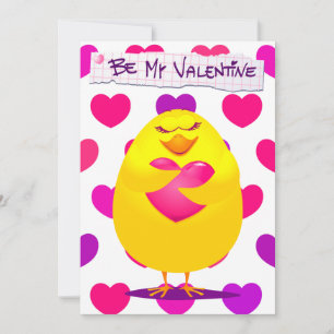 Dulce chica enamorada del mensaje, la invitación