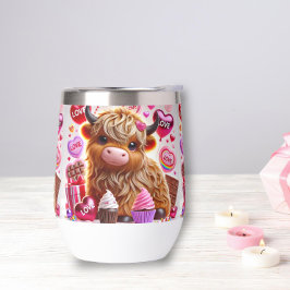Dulce como el Tumbler sin mancha de Vaca Candy Hig