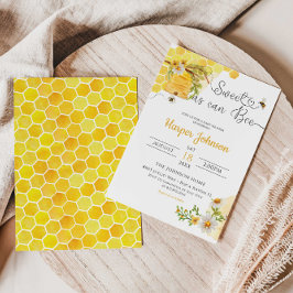 Dulce como puede ser la invitación de Honeycomb Da