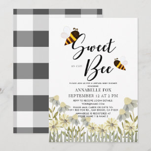 Dulce como puede ser la invitación virtual de Baby