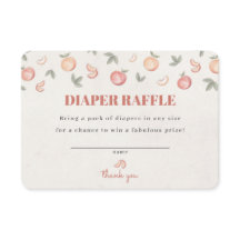 dulce como una invitación a la rifa de pañales de