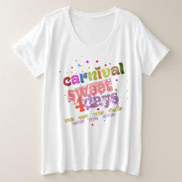 Dulce de Carnaval 4 días (editable)