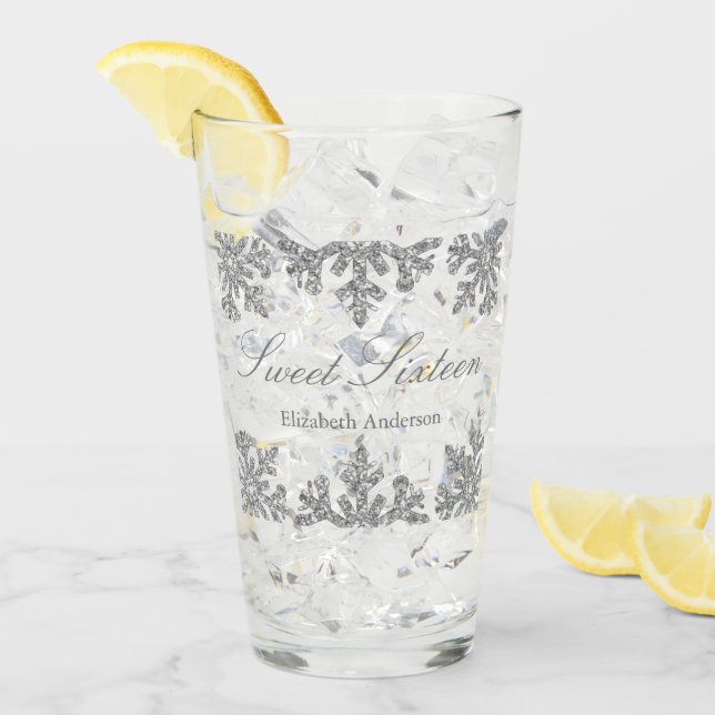 Dulce de invierno con copo de nieve 16 (Anverso (hielo))