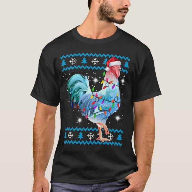 Dulce de pollo feo Navidades suéter (Anverso)