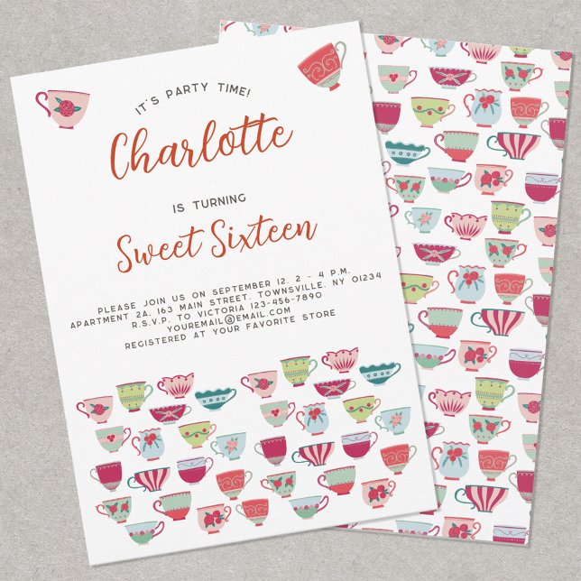 Dulce Dieciséis Invitación de cumpleaños a Fiesta  (Subido por el creador)