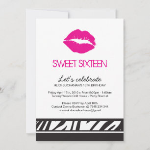 Dulce Dieciséis invitaciones a fiestas