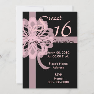 Dulce Dieciséis invitaciones a la celebración-Pers