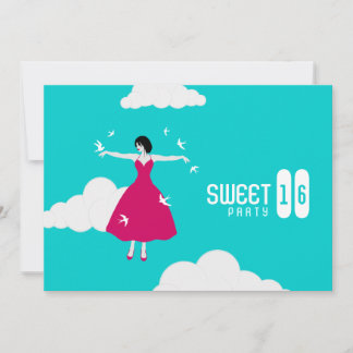 Dulce Dieciséis invitaciones a la fiesta de cumple