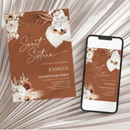 Dulce Dieciséis Invitaciones De Cumpleaños 16º Cum