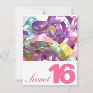 Dulce Dieciséis invitaciones para fiestas de cumpl